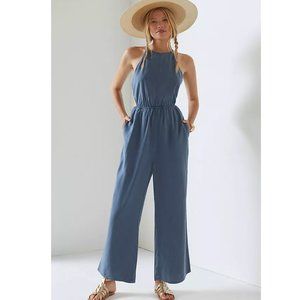 Cloth & Stone Cutout Jumpsuit Anthropologie XS